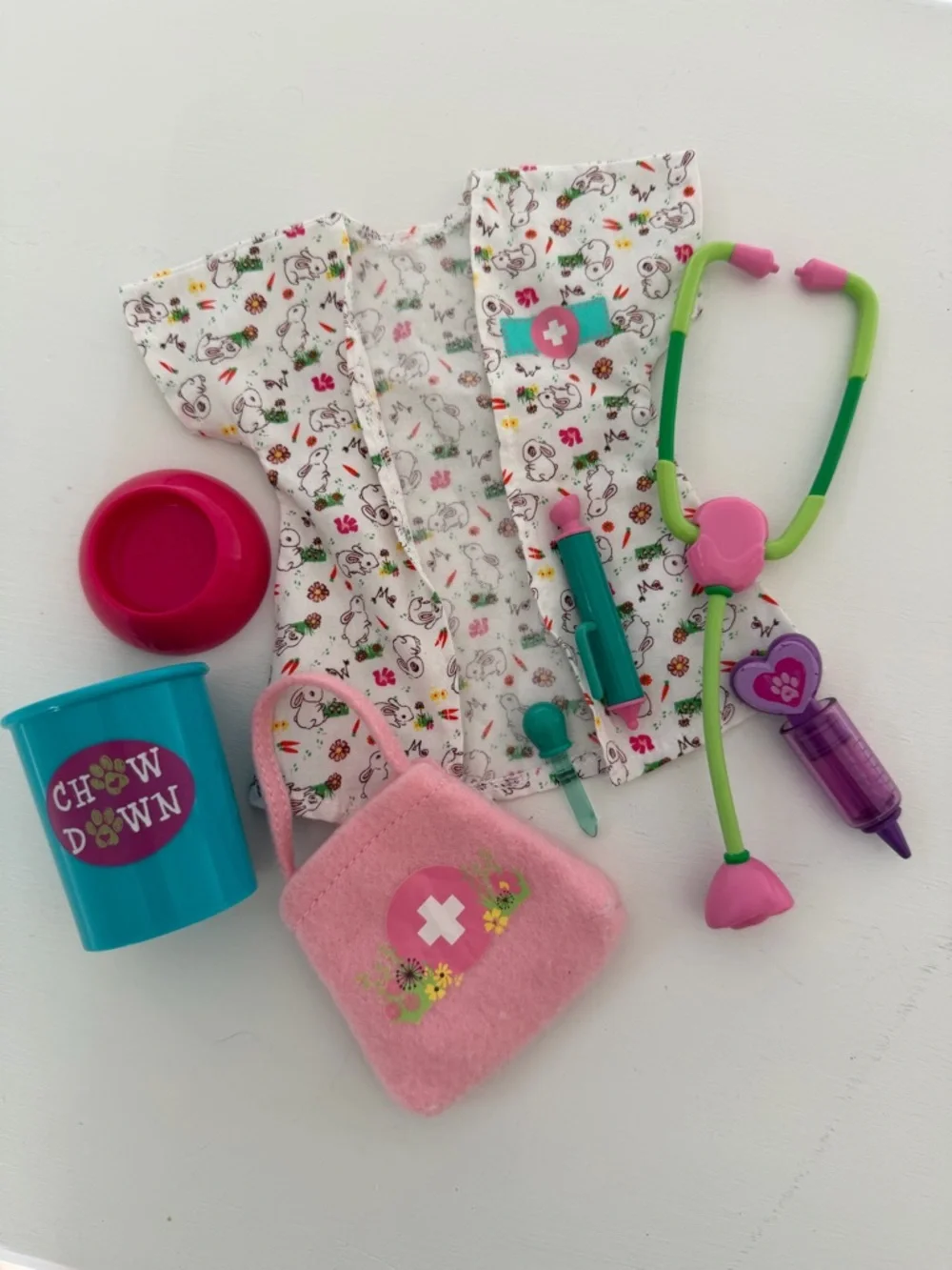 American Girl doll Vet Accessory Set with a additional items from another AG set - Picture 2 of 9